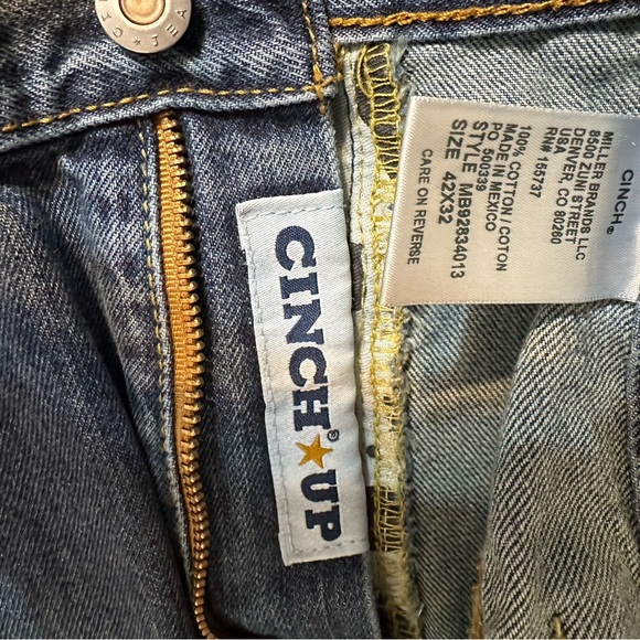 Cinch jeans white label. 42x32 - Picture 1 of 4